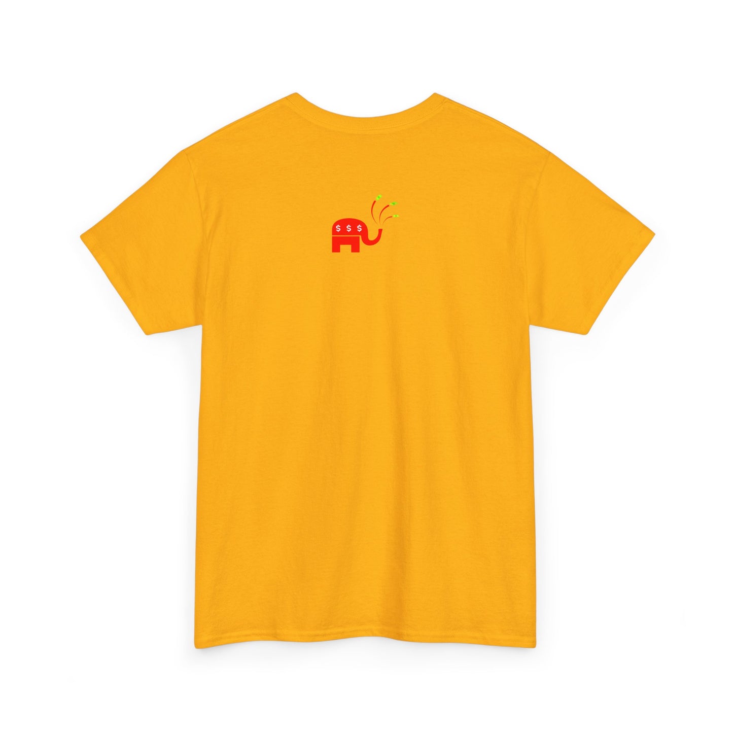 Get Rich or Die Democrat Heavy Cotton Tee